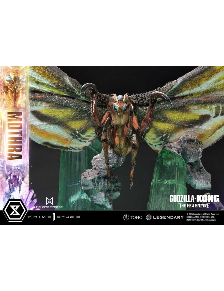 Prime 1 Studio - Godzilla x Kong: The New Empire - Ultimate Diorama Masterline Series figure Mothra Bonus Version