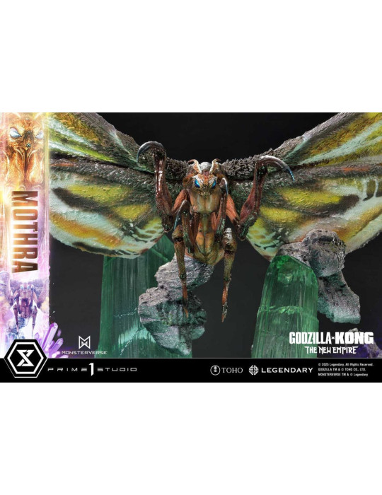 Prime 1 Studio - Godzilla x Kong: The New Empire - Figurine Ultimate Diorama Masterline Series Mothra Bonus Version