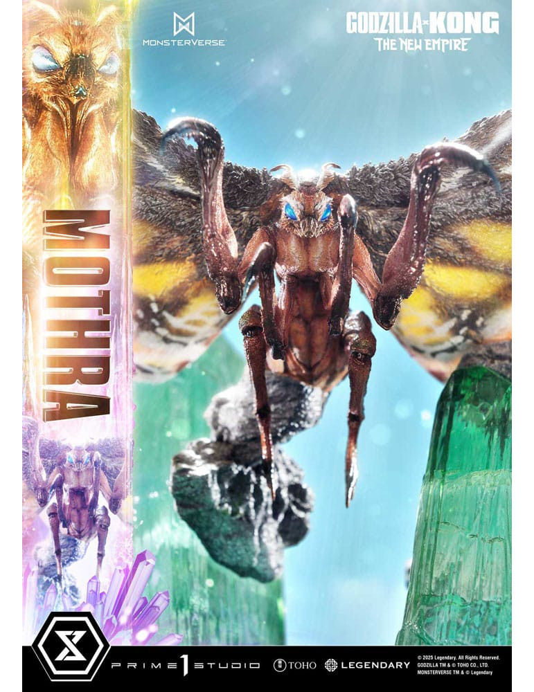 Prime 1 Studio - Godzilla x Kong: The New Empire - Figurine Ultimate Diorama Masterline Series Mothra