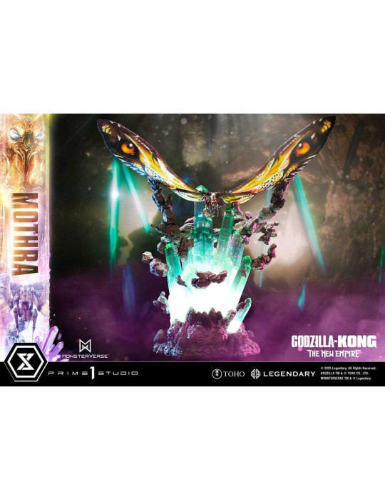 Prime 1 Studio - Godzilla x Kong: The New Empire - Figurine Ultimate Diorama Masterline Series Mothra