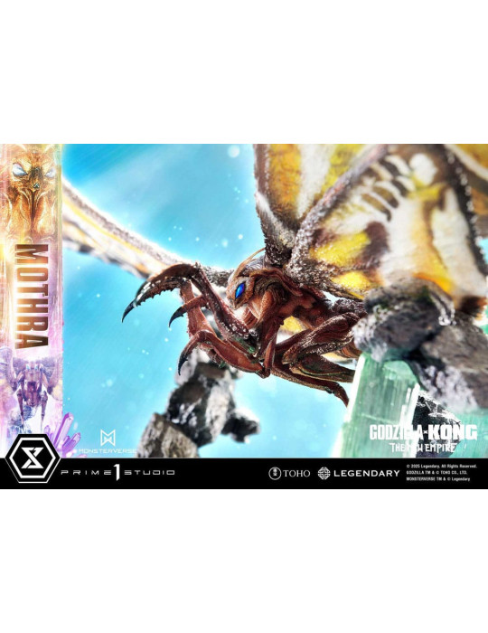 Prime 1 Studio - Godzilla x Kong: The New Empire - Figurine Ultimate Diorama Masterline Series Mothra