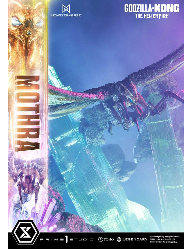 Prime 1 Studio - Godzilla x Kong: The New Empire - Ultimate Diorama Masterline Series figure Mothra