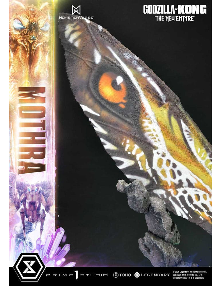 Prime 1 Studio - Godzilla x Kong: The New Empire - Figurine Ultimate Diorama Masterline Series Mothra