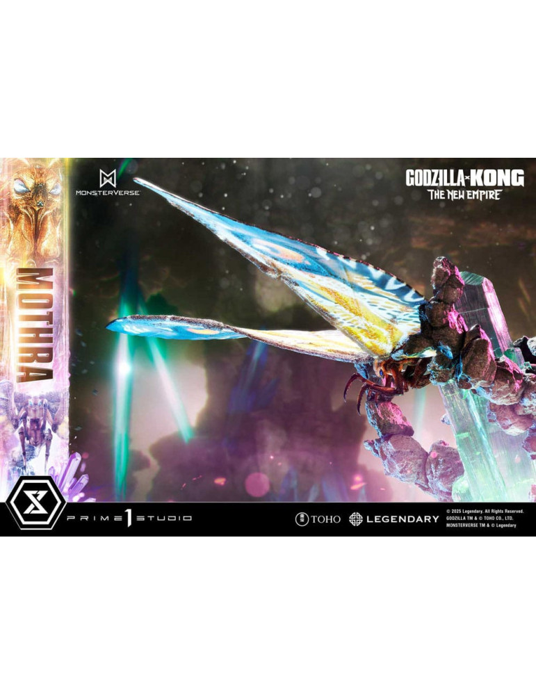 Prime 1 Studio - Godzilla x Kong: The New Empire - Figurine Ultimate Diorama Masterline Series Mothra