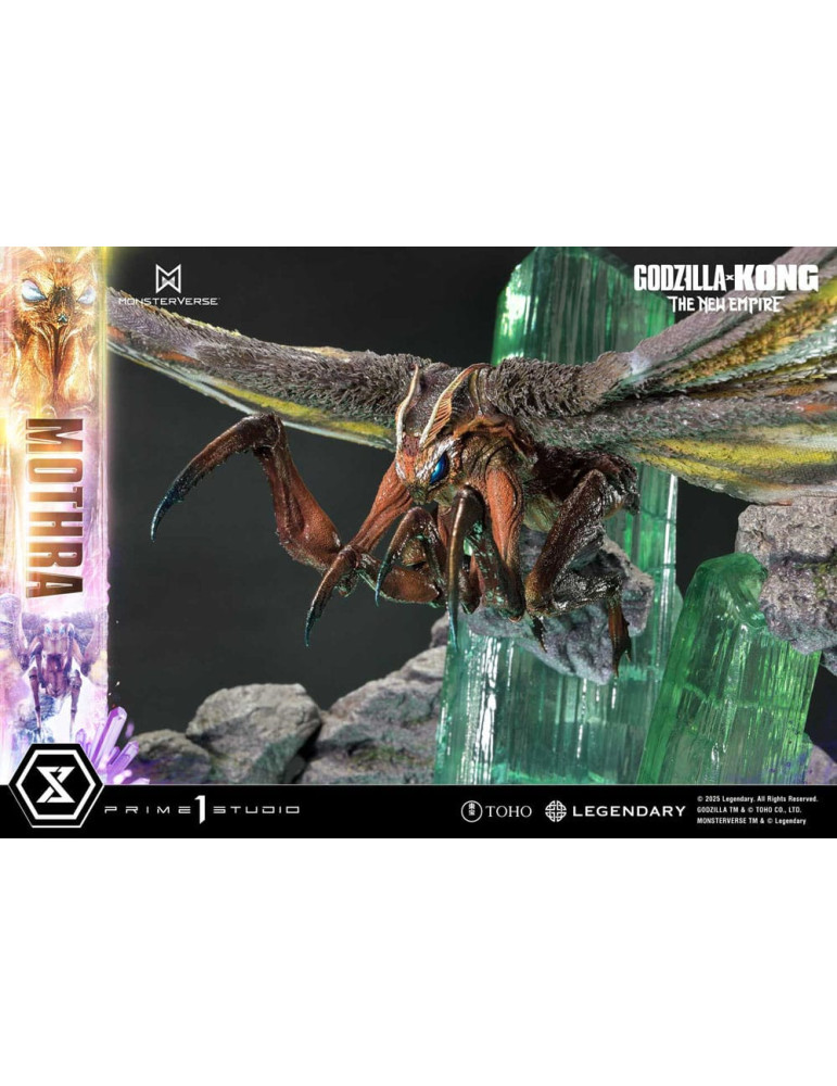 Prime 1 Studio - Godzilla x Kong: The New Empire - Figurine Ultimate Diorama Masterline Series Mothra