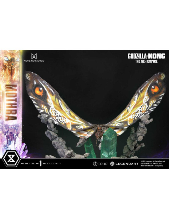 Prime 1 Studio - Godzilla x Kong: The New Empire - Figurine Ultimate Diorama Masterline Series Mothra