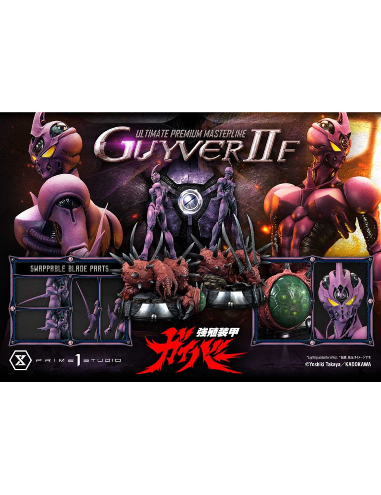 Prime 1 Studio - Guyver The Bioboosted Armor - Figurine Ultimate Premium Masterline Guyver II F Bonus Version