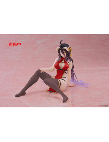 Taito - Overlord - Desktop Cute Figure Albedo Chinese Dress Ver. Renewal