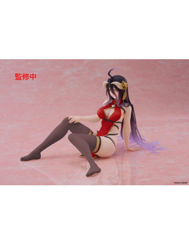 Taito - Overlord - Desktop Cute Figure Albedo Chinese Dress Ver. Renewal 2