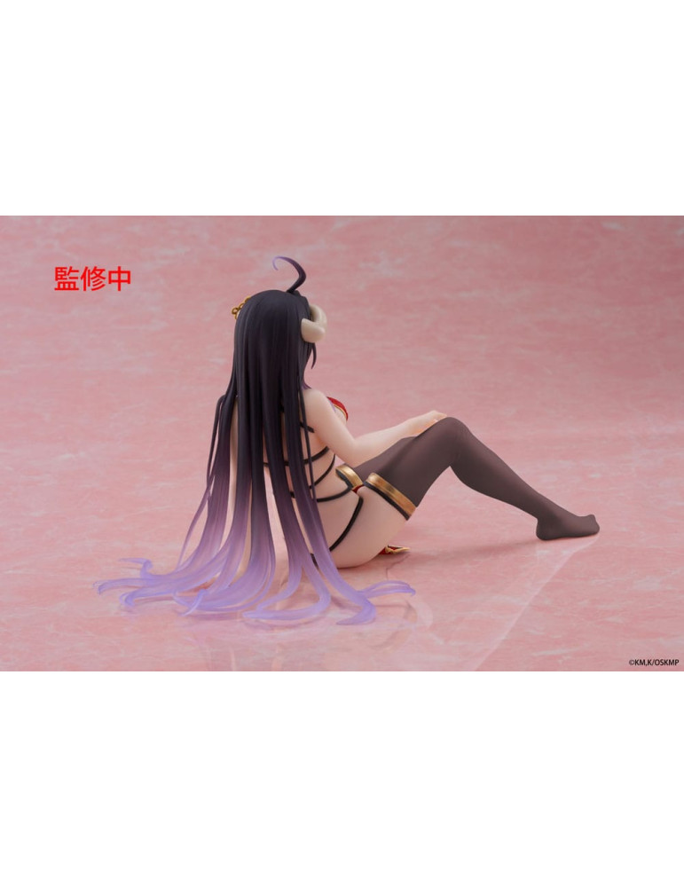Taito - Overlord - Figurine Desktop Cute Figure Albedo Chinese Dress Ver. Renewal