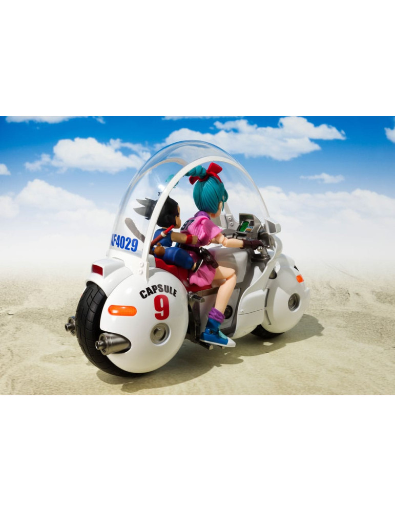 Bandai - Dragon Ball - Figurine S.H.Figuarts Bulma's Motorcycle Hoipoi Capsule No. 9