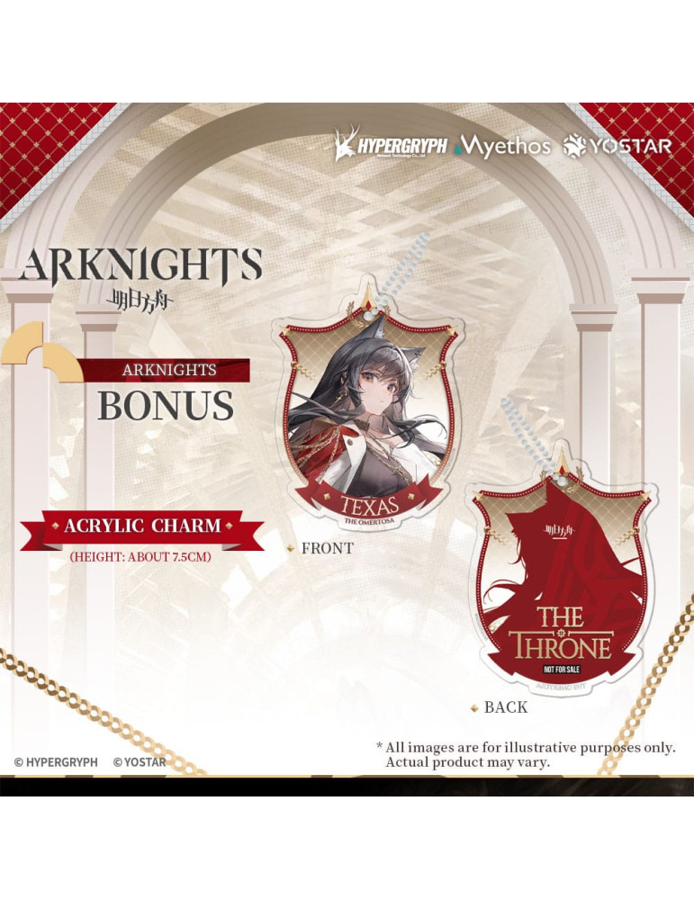 Myethos - Arknights - figure Texas the Omertosa: The Throne Ver.