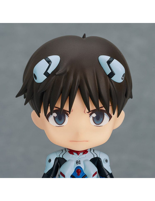 Good Smile Company - Neon Genesis Evangelion: 2.0 You Can (Not) Advance - Figurine Nendoroid Shinji Ikari: Plugsuit Ver.
