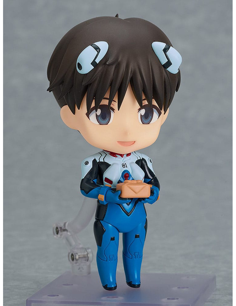 Good Smile Company - Neon Genesis Evangelion: 2.0 You Can (Not) Advance - Figurine Nendoroid Shinji Ikari: Plugsuit Ver.