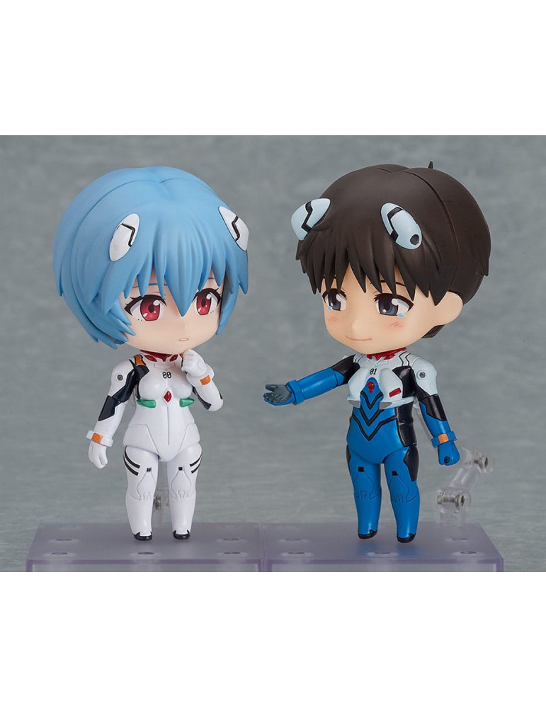 Good Smile Company - Neon Genesis Evangelion: 2.0 You Can (Not) Advance - Figurine Nendoroid Shinji Ikari: Plugsuit Ver.