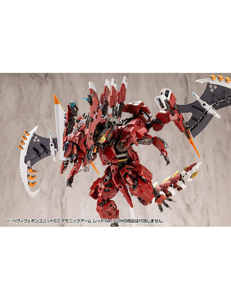 Kotobukiya - M.S.G. accessoires - Heavy Weapon Unit 63 Demonic Arm Red Ver.