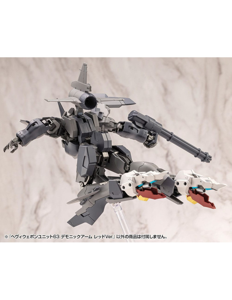 Kotobukiya - M.S.G. accessoires - Heavy Weapon Unit 63 Demonic Arm Red Ver.