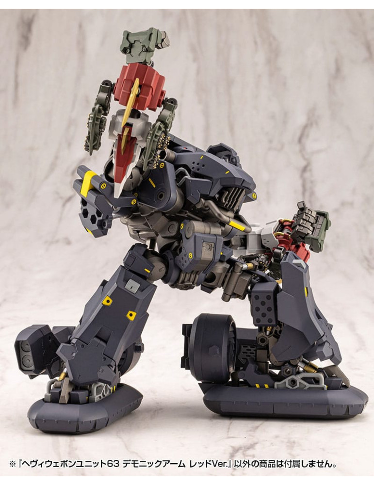 Kotobukiya - M.S.G. Model Kit Accessory - Set Heavy Weapon Unit 63 Demonic Arm Red Ver.