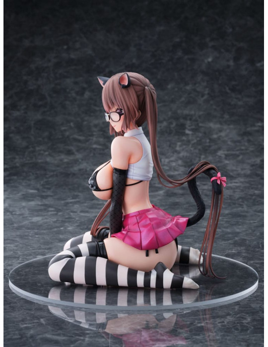 Orchid Seed - Figurine Itazura Cat miumiu Illustrated by Mataro