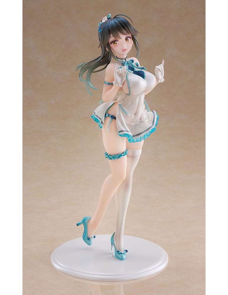 Wave - Avian Romance Pink Label 5 - Figurine Ponytail Girl: Qipao