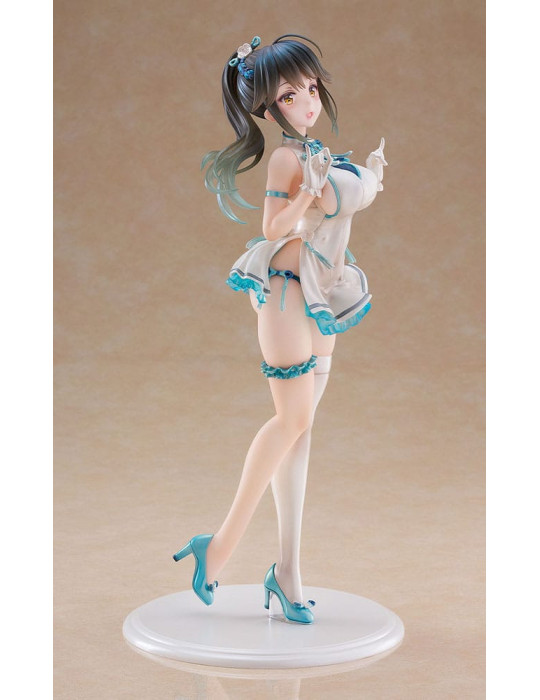 Wave - Avian Romance Pink Label 5 - Figurine Ponytail Girl: Qipao