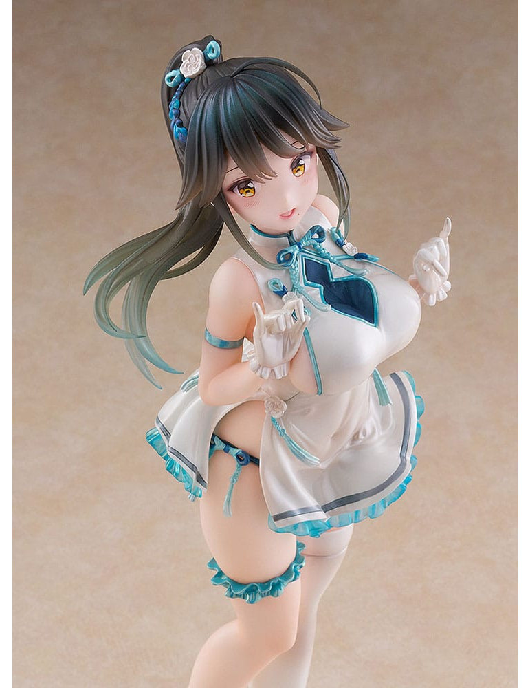 Wave - Avian Romance Pink Label 5 - Figurine Ponytail Girl: Qipao