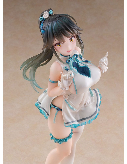 Wave - Avian Romance Pink Label 5 - Figurine Ponytail Girl: Qipao