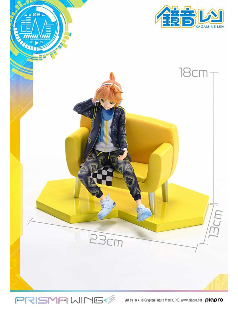 Prime 1 Studio - Vocaloid - Piapro Characters Prisma Wing figure Kagamine Len (Art by lack)