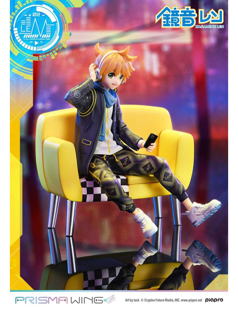 Prime 1 Studio - Vocaloid - Piapro Characters Prisma Wing figure Kagamine Len (Art by lack)