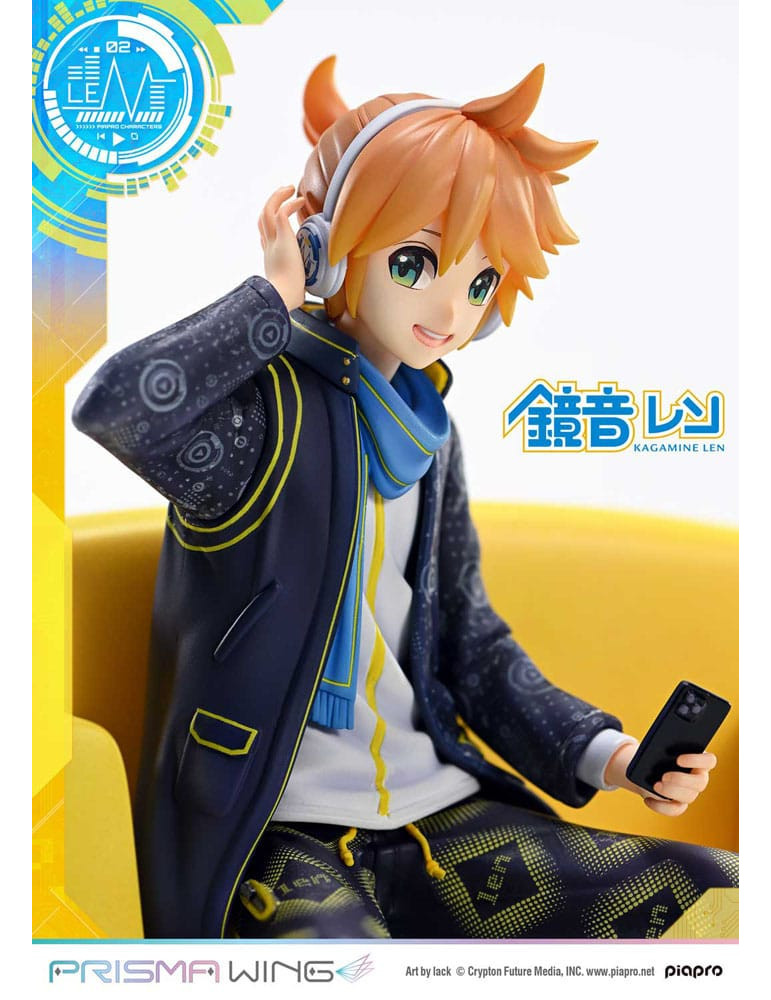 Prime 1 Studio - Vocaloid - Piapro Characters Prisma Wing figure Kagamine Len (Art by lack)