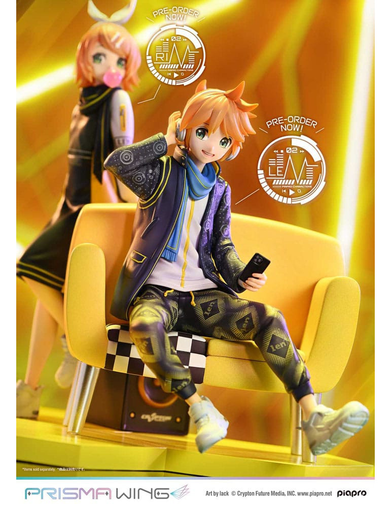 Prime 1 Studio - Vocaloid - Piapro Characters Prisma Wing figure Kagamine Len (Art by lack)