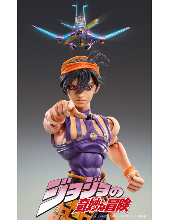 Medicos Entertainment - JoJo's Bizarre Adventure Part 5: Golden Wind - Figurine Narancia Ghirga & As