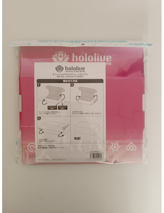 Hololive Official Card Game Card Storage Box 6th fes. hololive STAGE 2