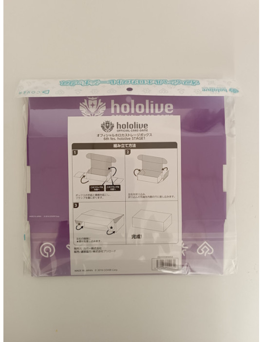 Hololive Official Card Game Card Storage Box 6th fes. hololive STAGE 1