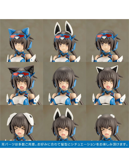 Kotobukiya - Frame Arms Girl - Figurine Stylet Swimsuit Blue Impulse Color Ver.