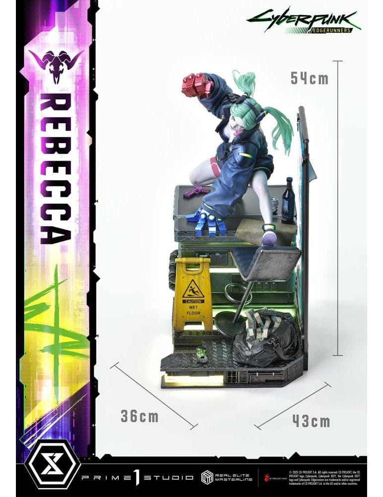 Prime 1 Studio - Cyberpunk: Edgerunners - Figure Real Elite Masterline Series Rebecca