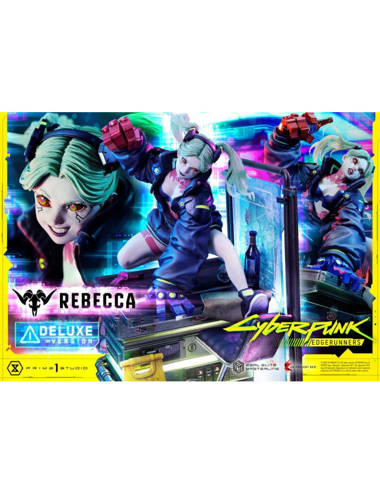 Prime 1 Studio - Cyberpunk: Edgerunners - Figure Real Elite Masterline Series Rebecca Deluxe Version
