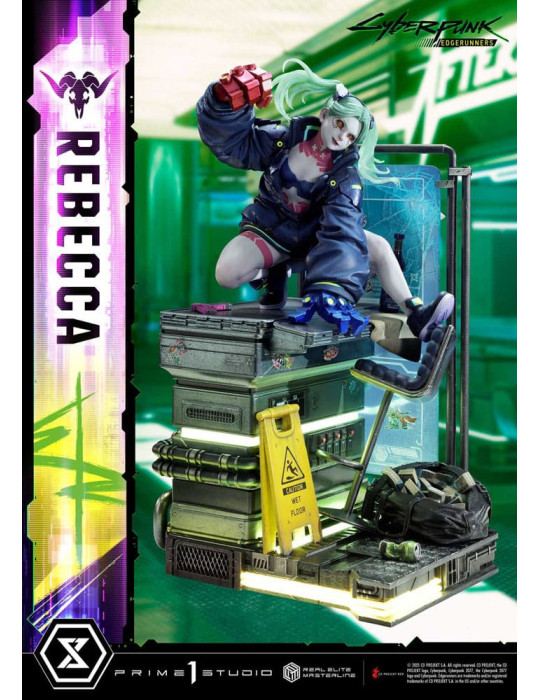 Prime 1 Studio - Cyberpunk: Edgerunners - Figurine Real Elite Masterline Series Rebecca Deluxe Version