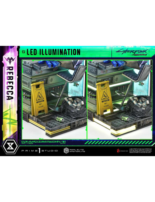 Prime 1 Studio - Cyberpunk: Edgerunners - Figurine Real Elite Masterline Series Rebecca Deluxe Version