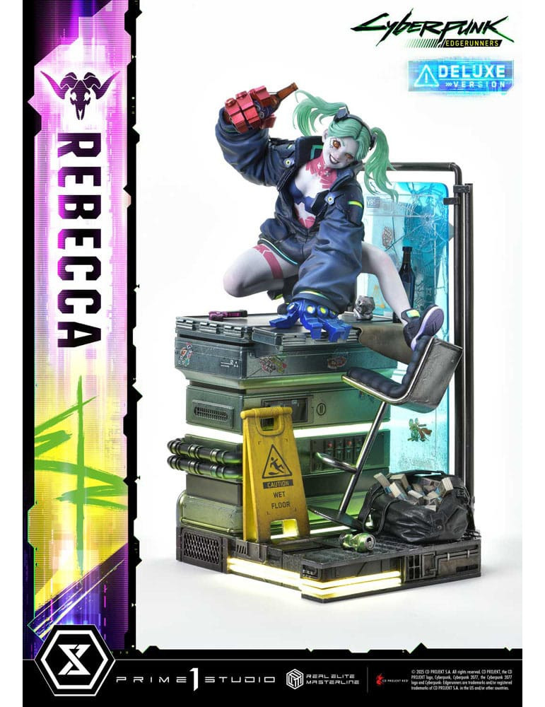 Prime 1 Studio - Cyberpunk: Edgerunners - Figurine Real Elite Masterline Series Rebecca Deluxe Version