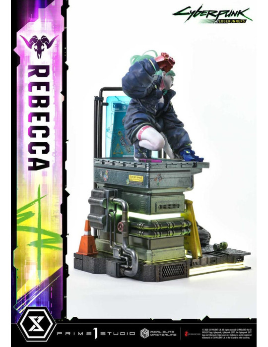 Prime 1 Studio - Cyberpunk: Edgerunners - Figurine Real Elite Masterline Series Rebecca Deluxe Version