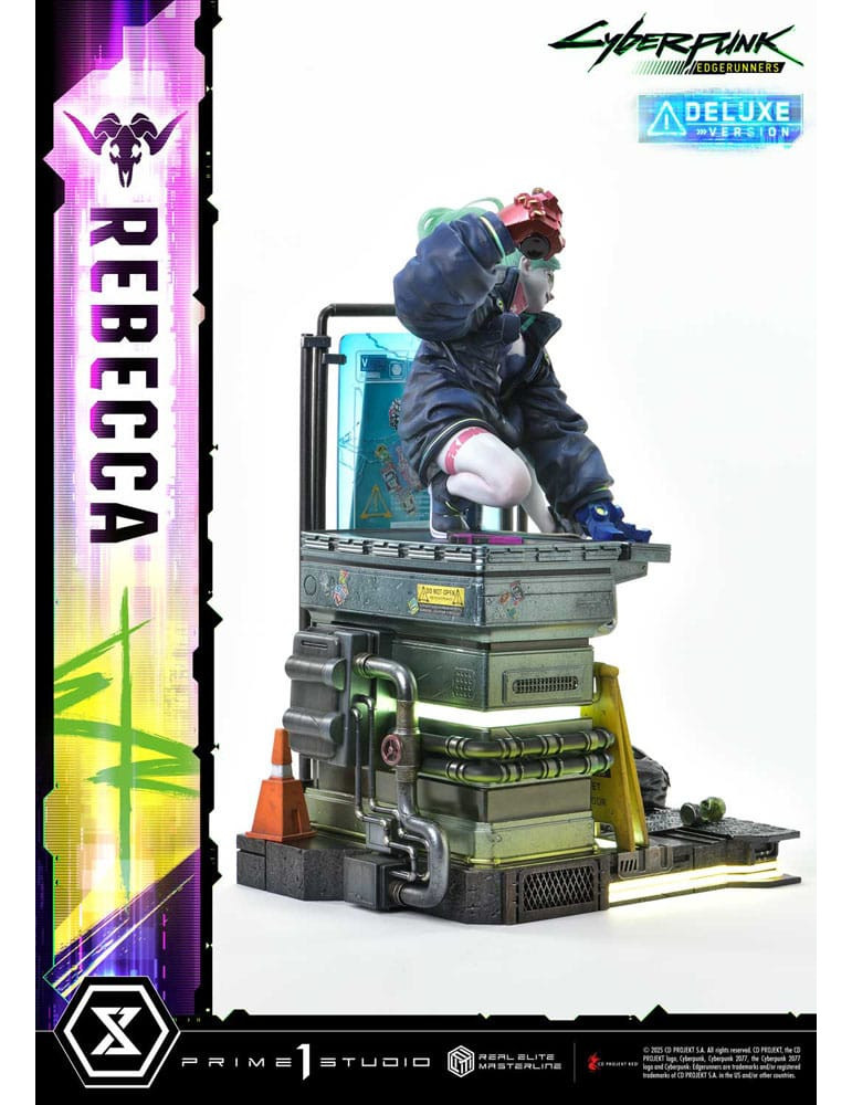 Prime 1 Studio - Cyberpunk: Edgerunners - Figurine Real Elite Masterline Series Rebecca Deluxe Version