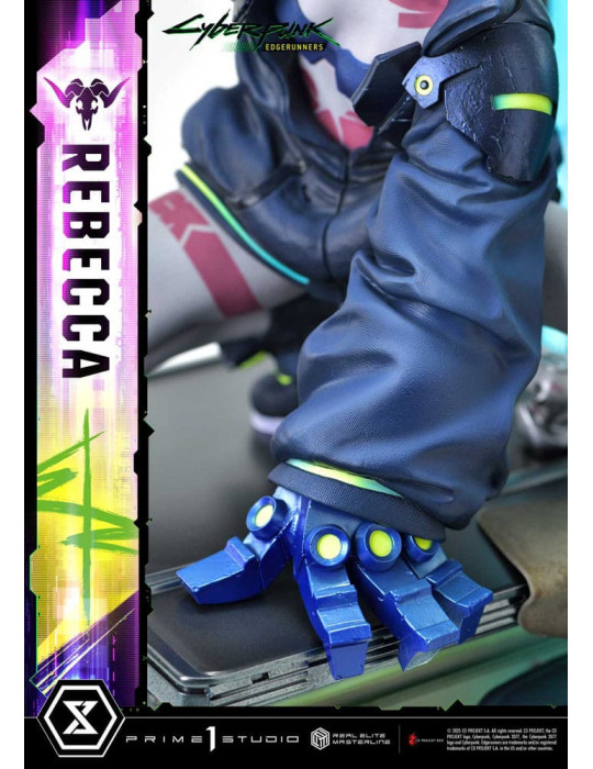 Prime 1 Studio - Cyberpunk: Edgerunners - Figurine Real Elite Masterline Series Rebecca Deluxe Version