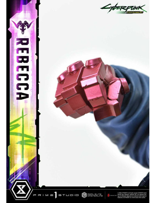 Prime 1 Studio - Cyberpunk: Edgerunners - Figurine Real Elite Masterline Series Rebecca Deluxe Version
