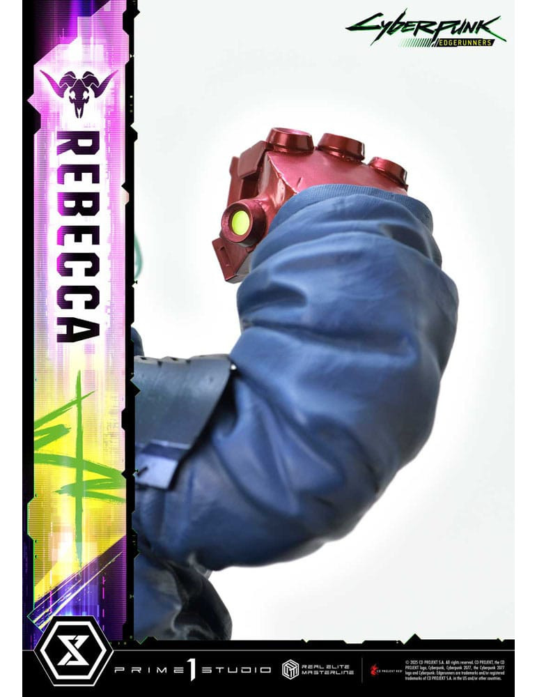 Prime 1 Studio - Cyberpunk: Edgerunners - Figurine Real Elite Masterline Series Rebecca Deluxe Version