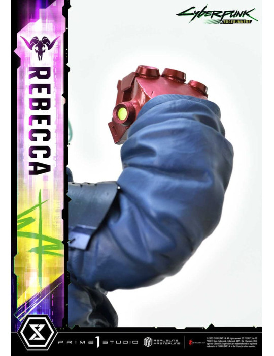 Prime 1 Studio - Cyberpunk: Edgerunners - Figurine Real Elite Masterline Series Rebecca Deluxe Version