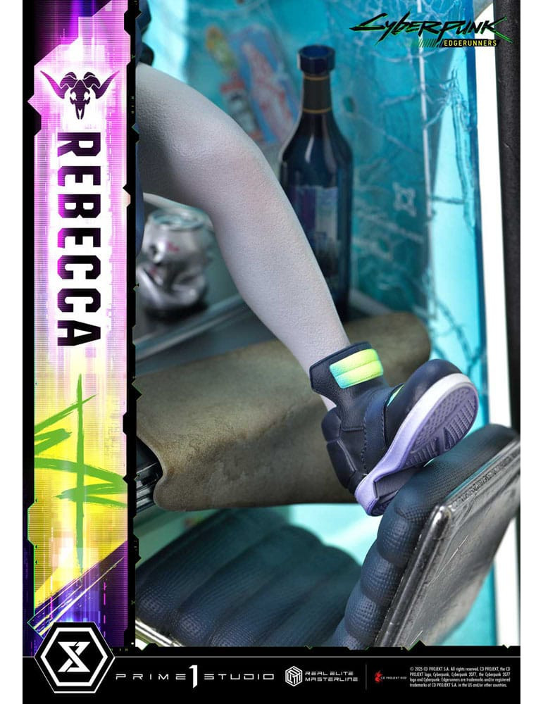 Prime 1 Studio - Cyberpunk: Edgerunners - Figurine Real Elite Masterline Series Rebecca Deluxe Version