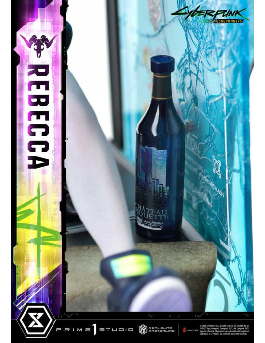 Prime 1 Studio - Cyberpunk: Edgerunners - Figurine Real Elite Masterline Series Rebecca Deluxe Version