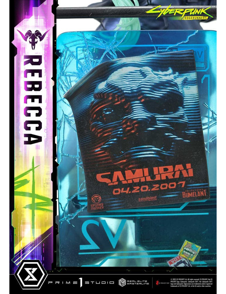 Prime 1 Studio - Cyberpunk: Edgerunners - Figurine Real Elite Masterline Series Rebecca Deluxe Version