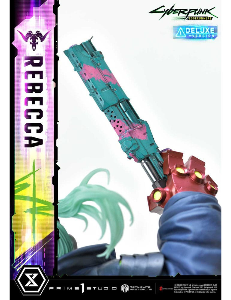 Prime 1 Studio - Cyberpunk: Edgerunners - Figurine Real Elite Masterline Series Rebecca Deluxe Version